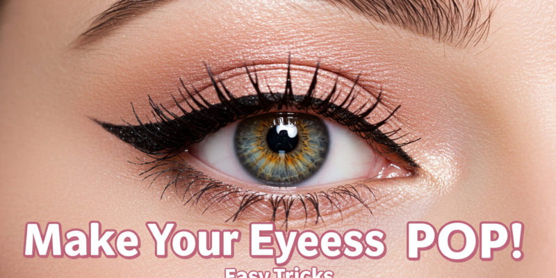 5 Easy Makeup Tricks to Make Your Eyes Pop Effortlessly