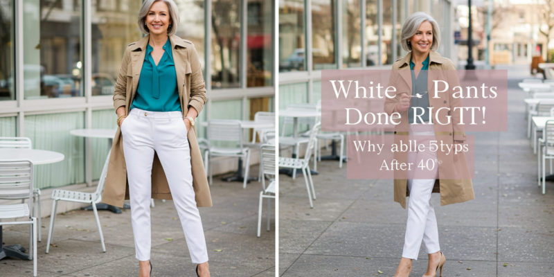 How to Rock White Pants After 40: Effortless Style Tips for Every Woman